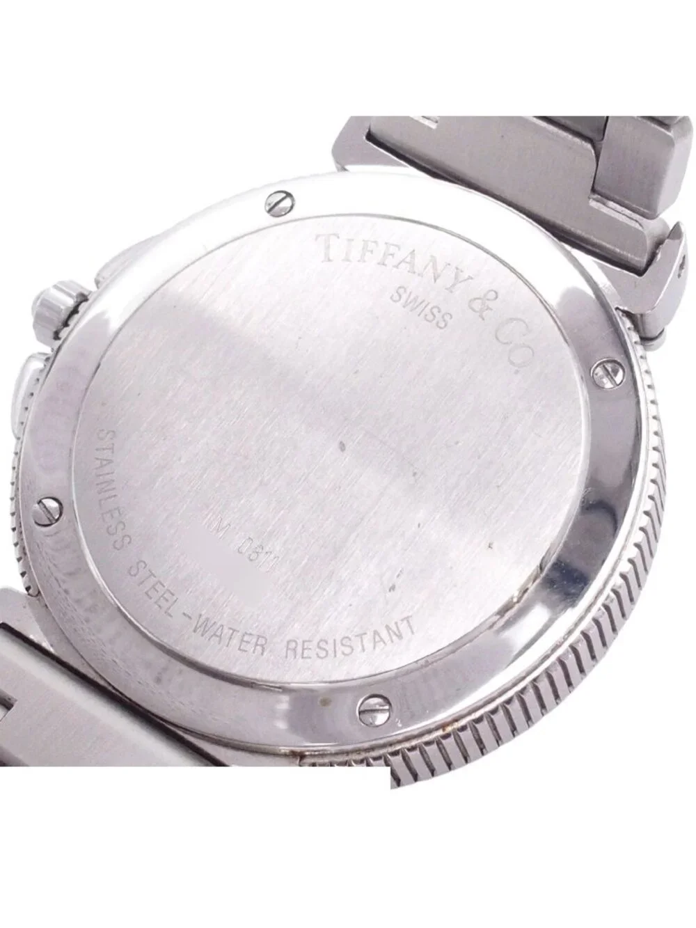 Tiffany & Co Intaglio White Dial SS Watch